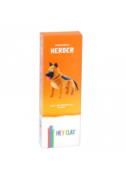 Hey clay honden figuur herder