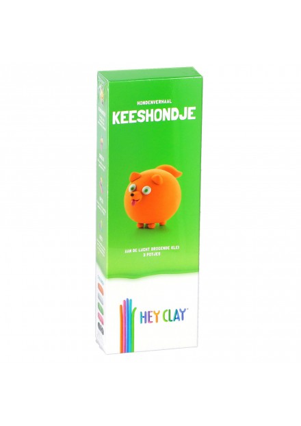 Hey clay honden figuur kees hondje