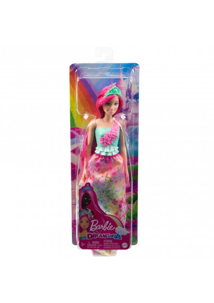 BARBIE DREAMTOPIA PRINSES PINK HAIR