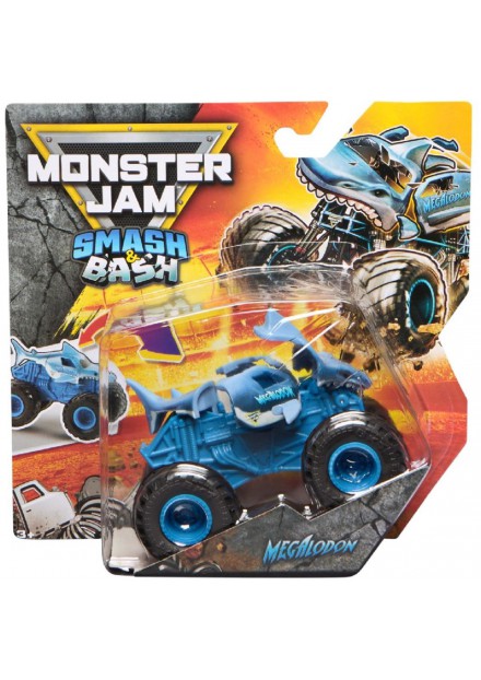 Monster Jam 1:64 Smash & Bash 1pack Megalodon