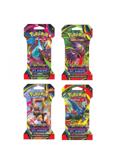 Pokemon - Phantasmal Flames  Sleeved Booster