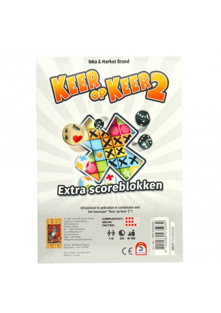 Spel Keer Op Keer 2 Scoreblok Level 1