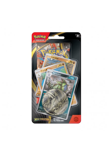 Pokémon - ME01 Mega Evolution Premium Checklane Blister Tyranitar