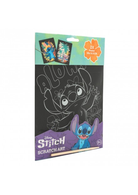 Stitch Kraskunst 26x19,5cm 2 Stuks