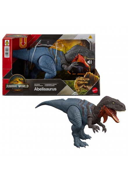 Jurassic world wild roar abelisaurus