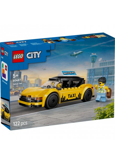 LEGO City Great Vehicles 60487 Gele Taxi