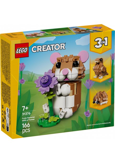 LEGO 31376 Lego Creator Schattige Hamster Met Bloem