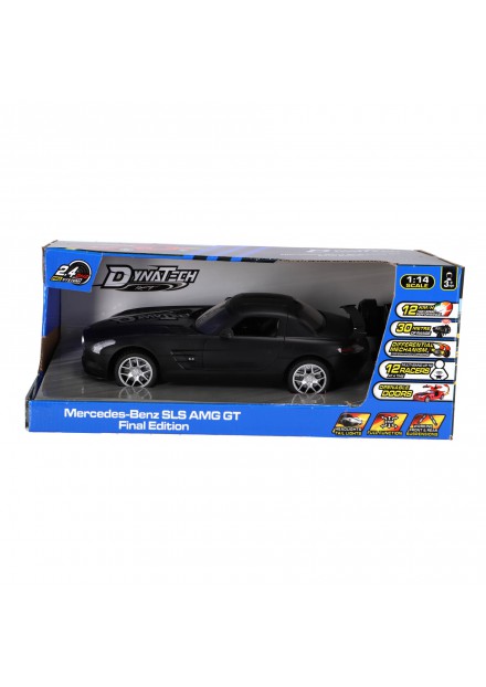 Radiografisch bestuurbare auto mercedes-benz 1:14 2.4g sls amg gt final edition zwart