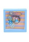 Fabulous mini charms sleutelhanger blauw