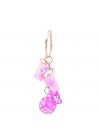 Fabulous mini charms sleutelhanger paars