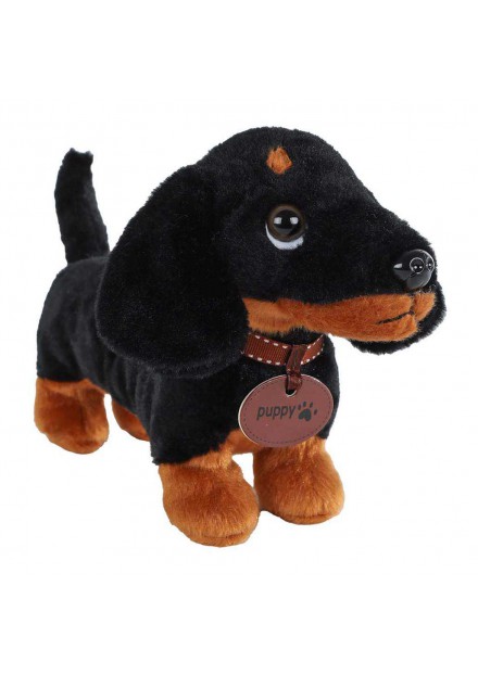 Take Me Home teckel  pluche 26 cm zwart