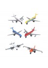 vliegtuigenset 6stuks die cast