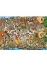 Ravensburger puzzel time travel classical era 1000 stukjes
