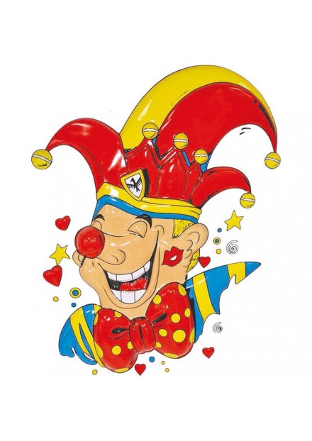 WANDDECORATIE MASKER  PRINS  60 x 45 cm