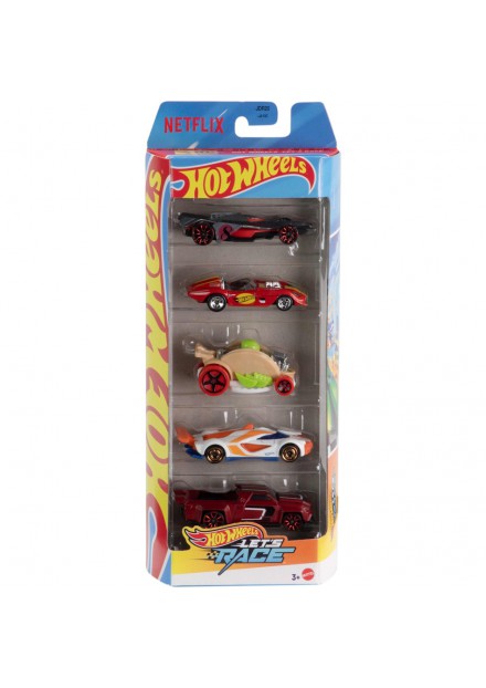 Hot Wheels Auto Diecast 5-Pack  lets race JBJ 79