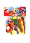 Ballon Vormen 24 Stuks Assorti