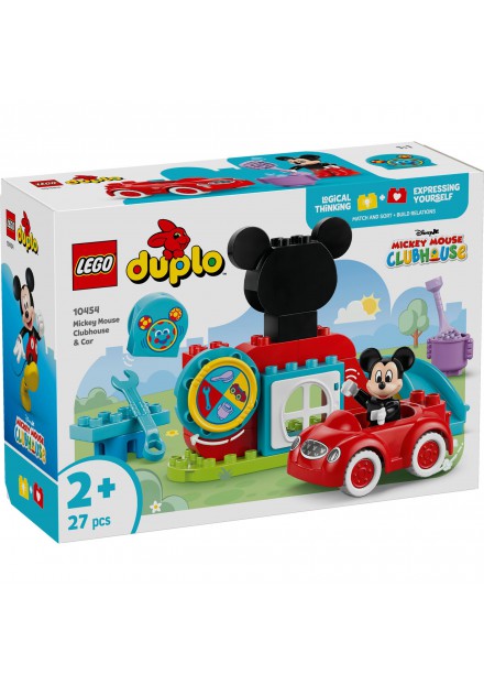 LEGO 10454 Duplo Disney Mickey Mouse clubhuis en auto