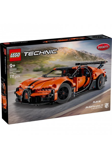 LEGO Technic 42222 Bugatti Chiron Pur Sport Hypercar
