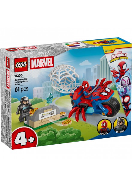 LEGO 11206 Spidey Spidey Op Zijn Motor Vs. Rhino