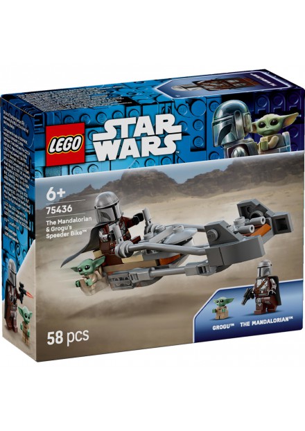 LEGO Star Wars Tm 75436 De Mandalorian En Grogu's Speederbike
