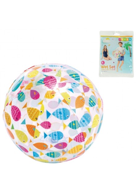 Strandbal opblaasbaar Intex 51 cm vissen