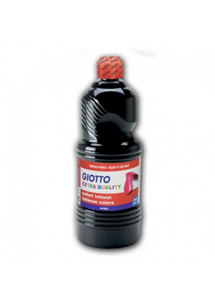 Plakkaatverf 500ml giotto tempera zwart