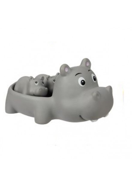 Baby bad dieren set a 3 stuks nijlpaard