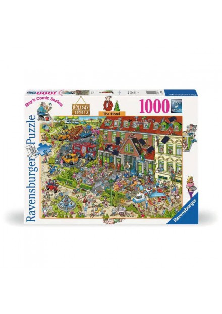 Ravensburger Comic puzzel 2 the hotel 1000 stukjes