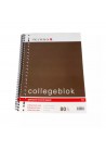 Spiraal Collegeblok A4 23rings lijn  verona 80 vel