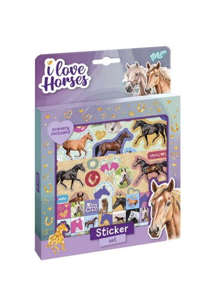 STICKERSET TOTUM PAARDEN
