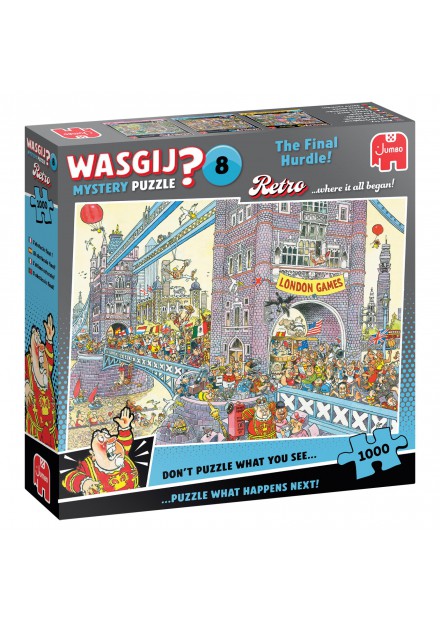Wasgij Retro Mystery 8 - De Laatste Horde! 1000 stukjes