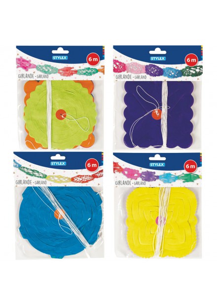 SLINGER GUILANDE  6 METER  ASSORTIE