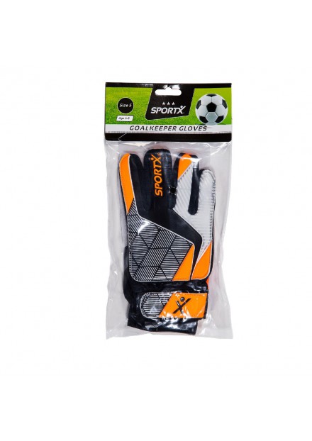 SPORTX KEEPERSHANDSCHOENEN MAAT 5 ORANJE