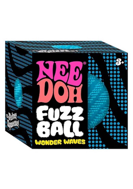 Needoh fuzz ball wonder waves blauw