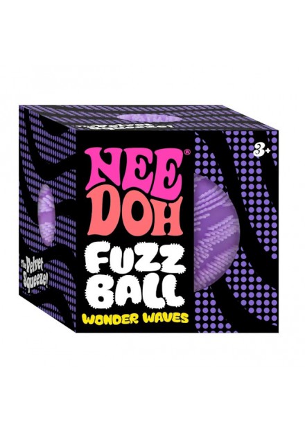 Needoh fuzz ball wonder waves paars