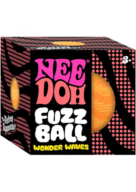 Needoh fuzz ball wonder waves oranje