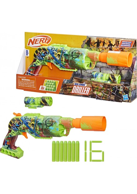 Nerf zombie driller