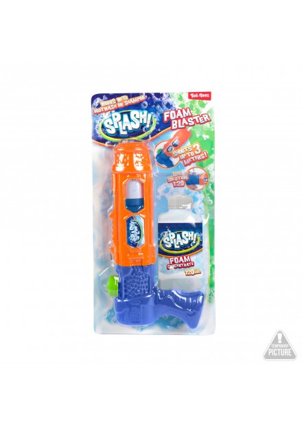 SPLASH Schuimpistool M -24cm+120ml schuim oranje