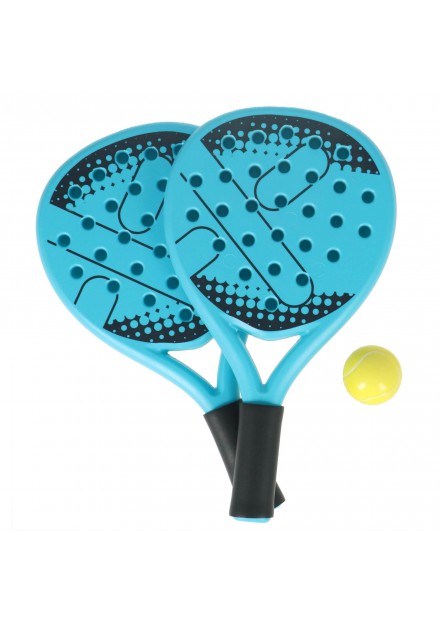 Alert Sport padelset, 2 rackets met bal
