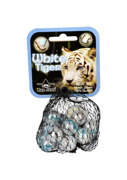 KNIKKERS 20+1 White tiger