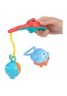 Baby vishengel met 3 vissen