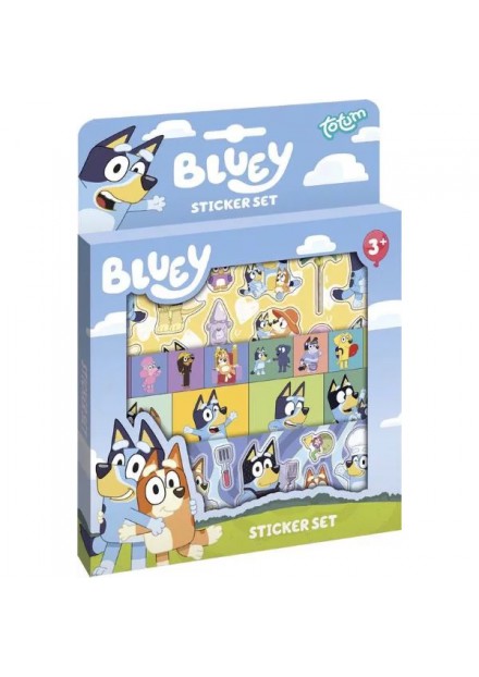 STICKERSET TOTUM  BLUEY
