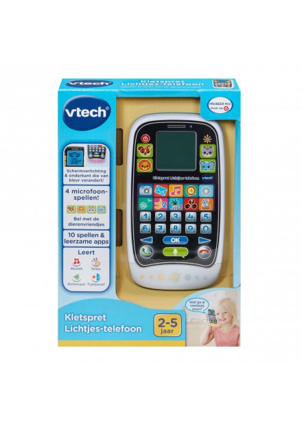 Vtech Kleuter Kletspret Lichtjestelefoon