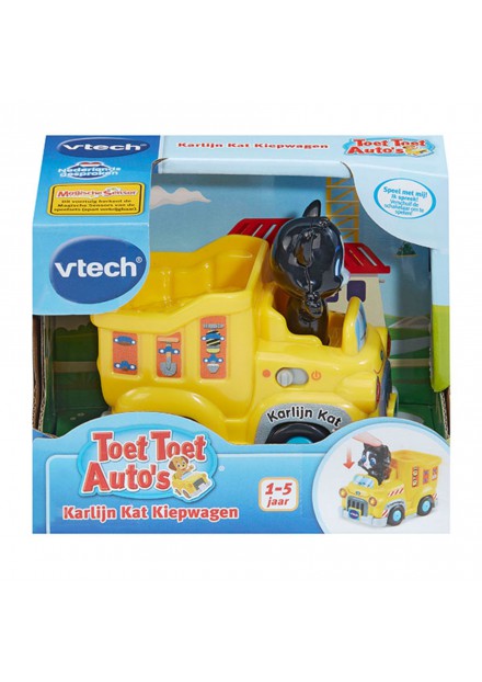Vtech Toet Toet Auto Karlijn Kat Kiepwagen