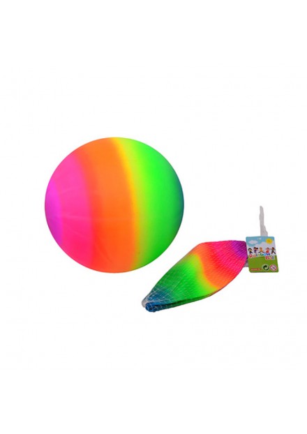 Bal fun plastic regenboog