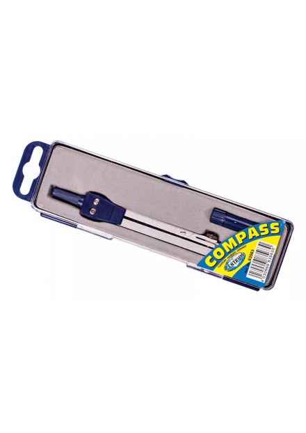 Passer in doos metaal 2 delig centrum