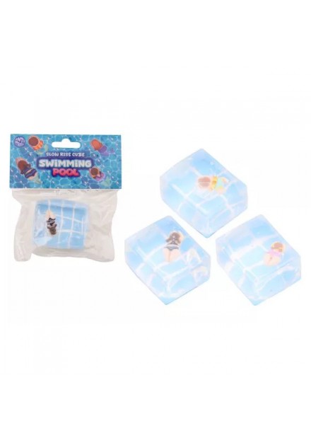 Slow Rise zwembad cube squishy