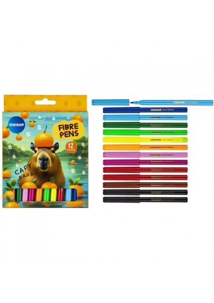 12 viltstiften Capybara