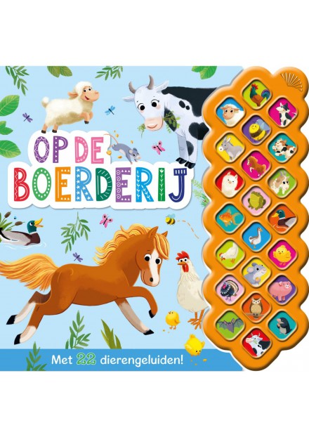 Boek Geluidenboek Op De Boerderij