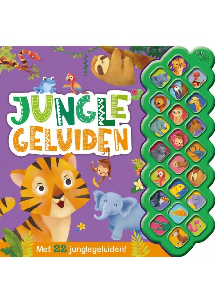 Boek Geluidenboek Jungle Geluiden